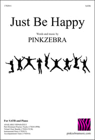 Just Be Happy SATB choral sheet music cover Thumbnail